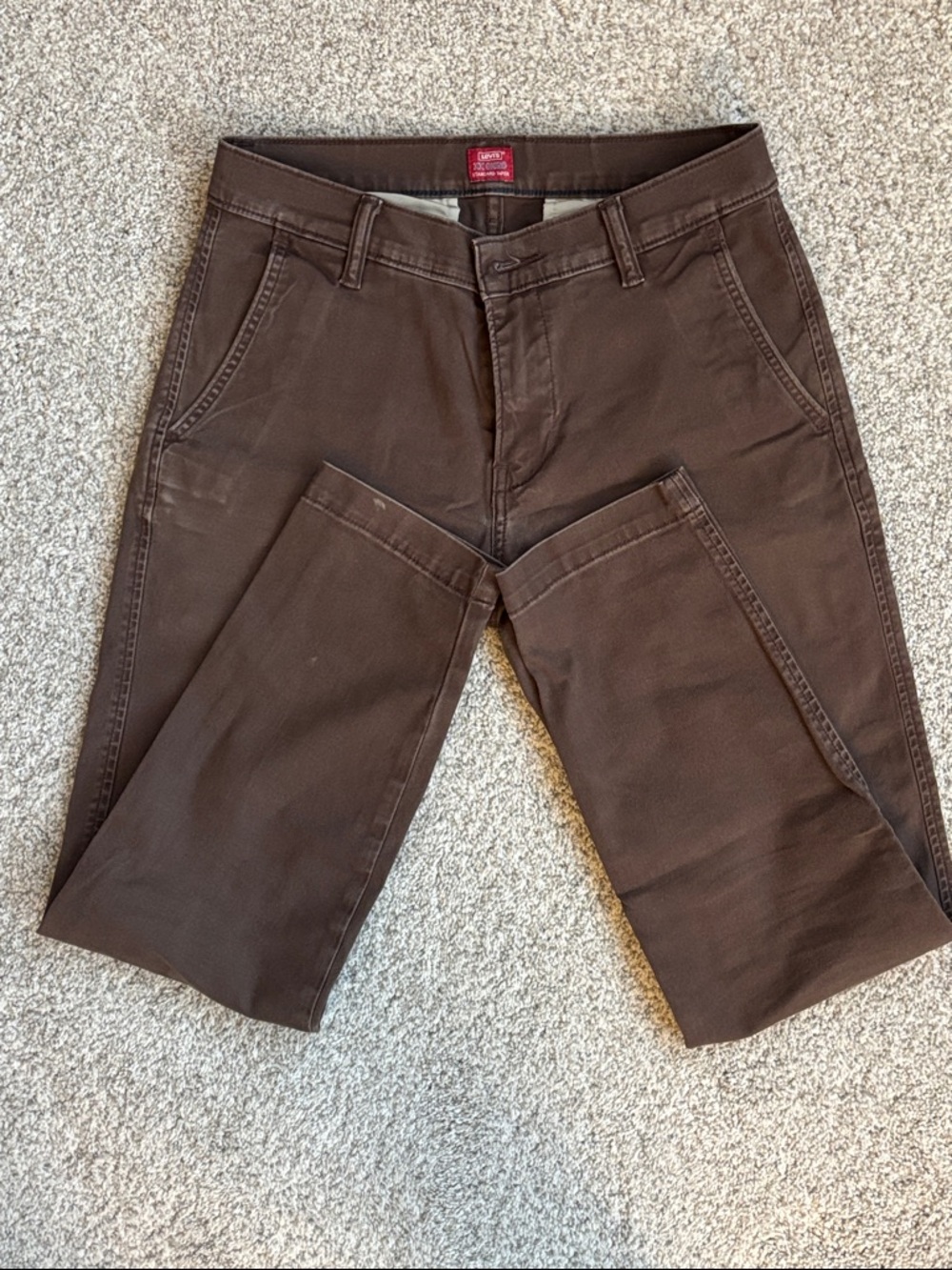 Levi's Brown Chinos - Classic Straight Fit